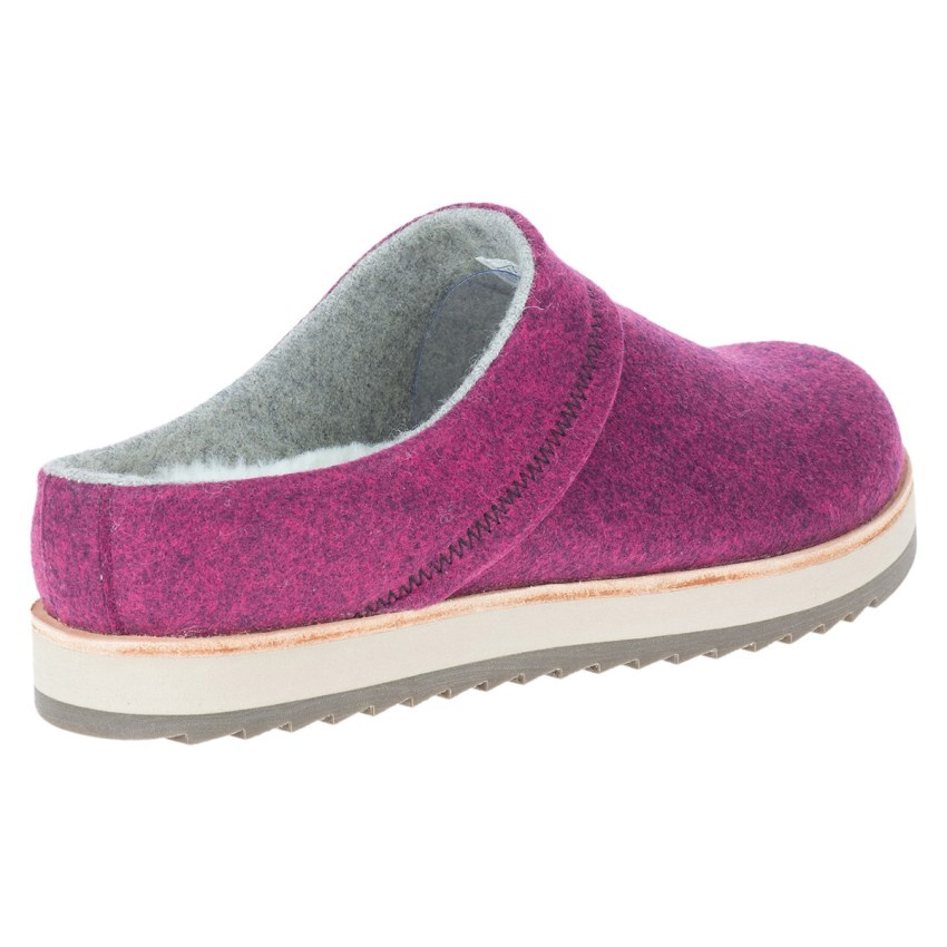 Sabots Merrell Juno Clog Wool Rose Femme | R.T.BZVU